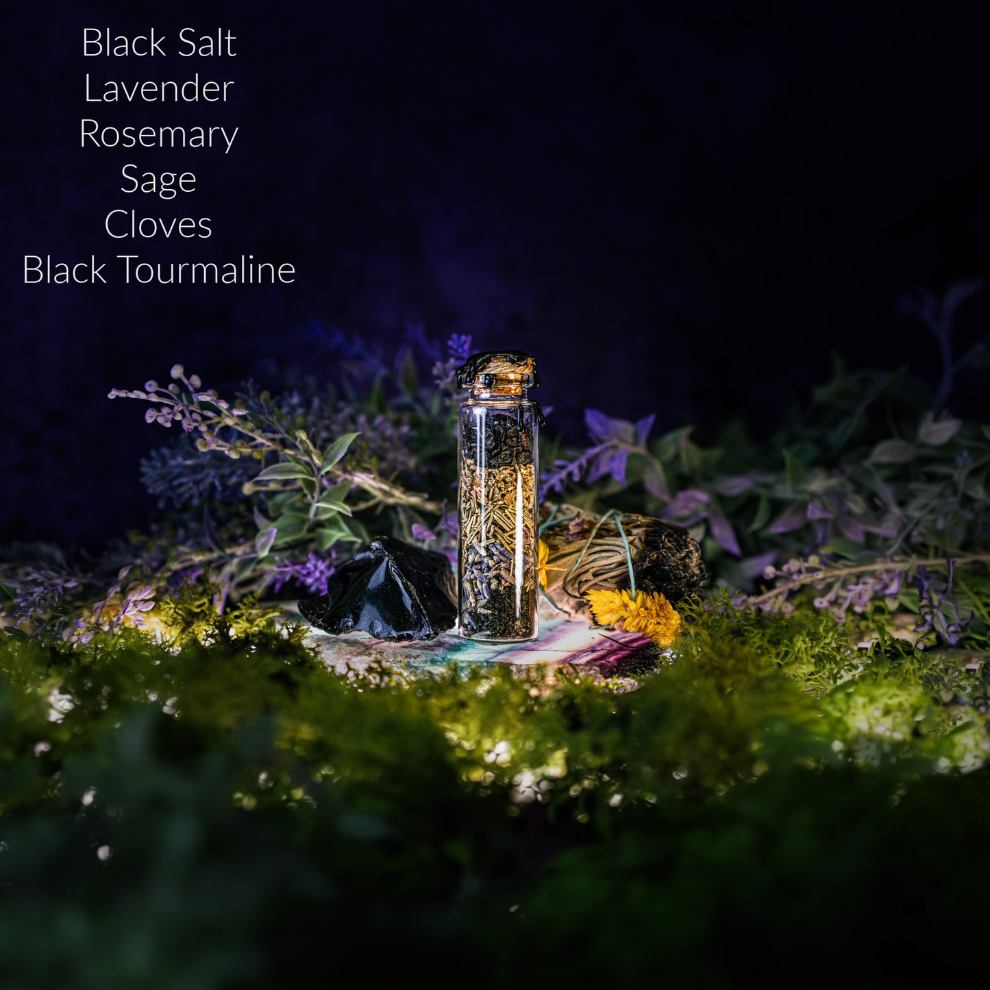 Protection Spell Bottle - Charged Ritual Spell Jar