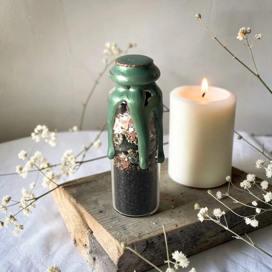 Abundance Spell Jar for Manifestation & Prosperity Bloomspell Apothecary