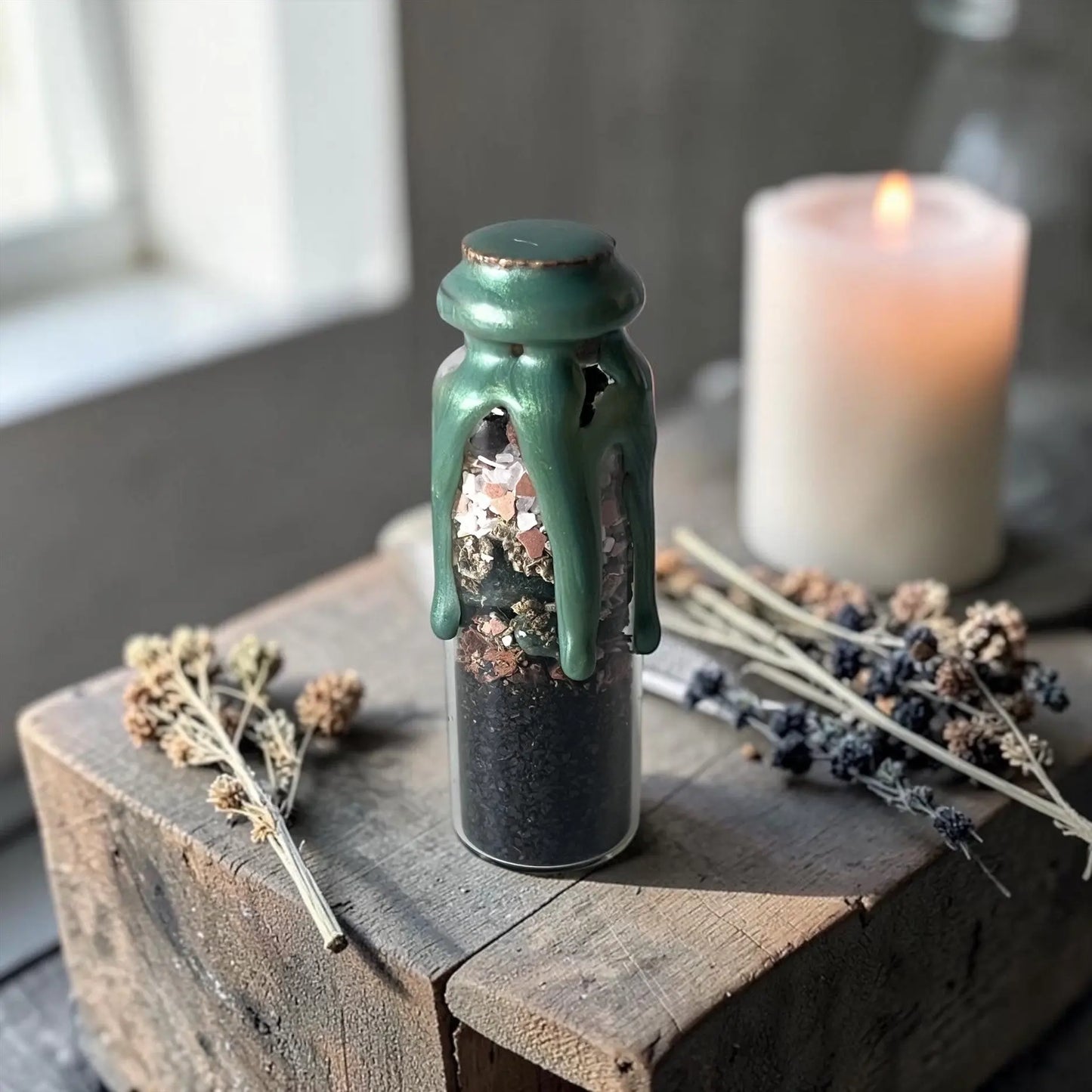 Abundance Spell Jar for Manifestation & Prosperity Bloomspell Apothecary