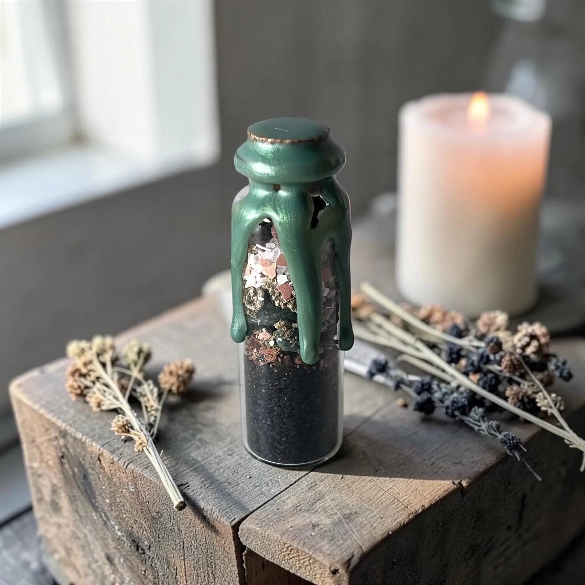 Abundance Spell Jar for Manifestation & Prosperity Bloomspell Apothecary