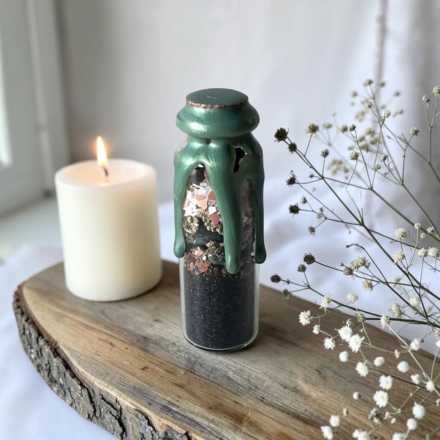 Abundance Spell Jar for Manifestation & Prosperity Bloomspell Apothecary