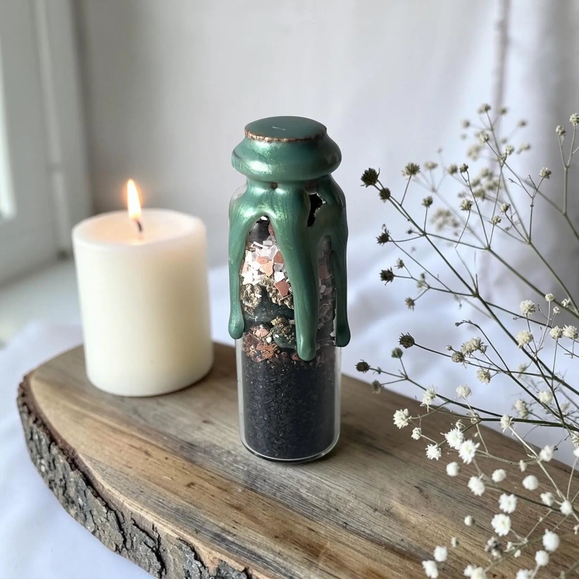 Abundance Spell Jar for Manifestation & Prosperity Bloomspell Apothecary