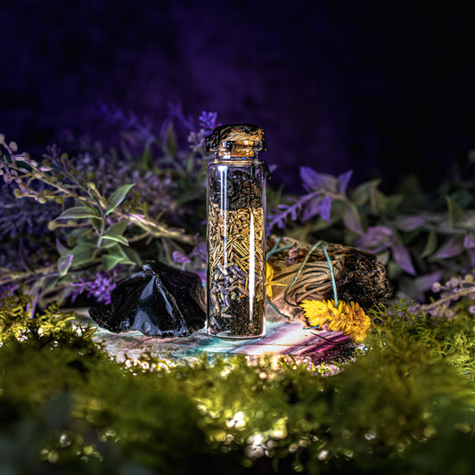 Protection Spell Bottle - Charged Ritual Spell Jar