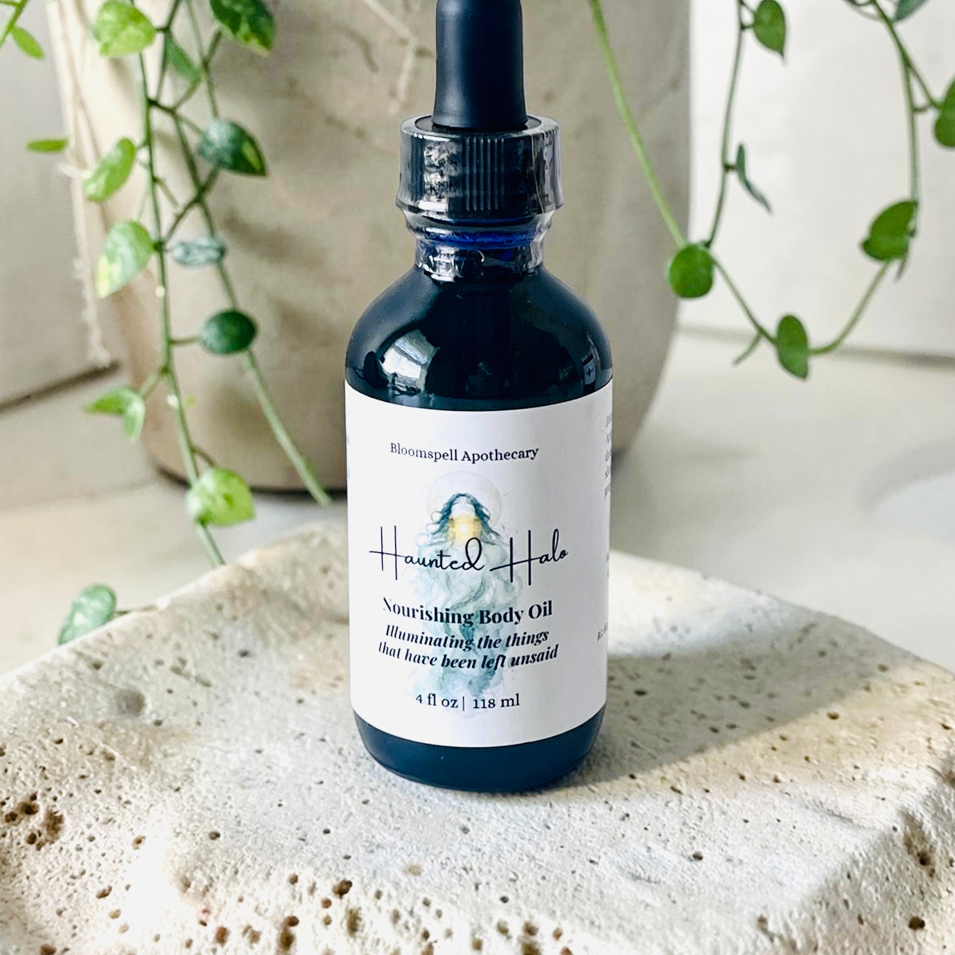 Haunted Halo Witchy Body Oil - Hydrating | Vegan Bloomspell Apothecary