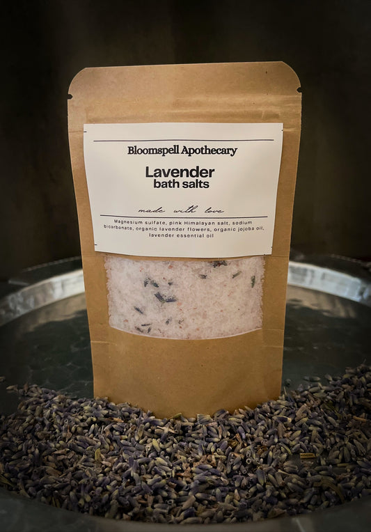 Lavender Bath Salts - Mineral Bath Soak