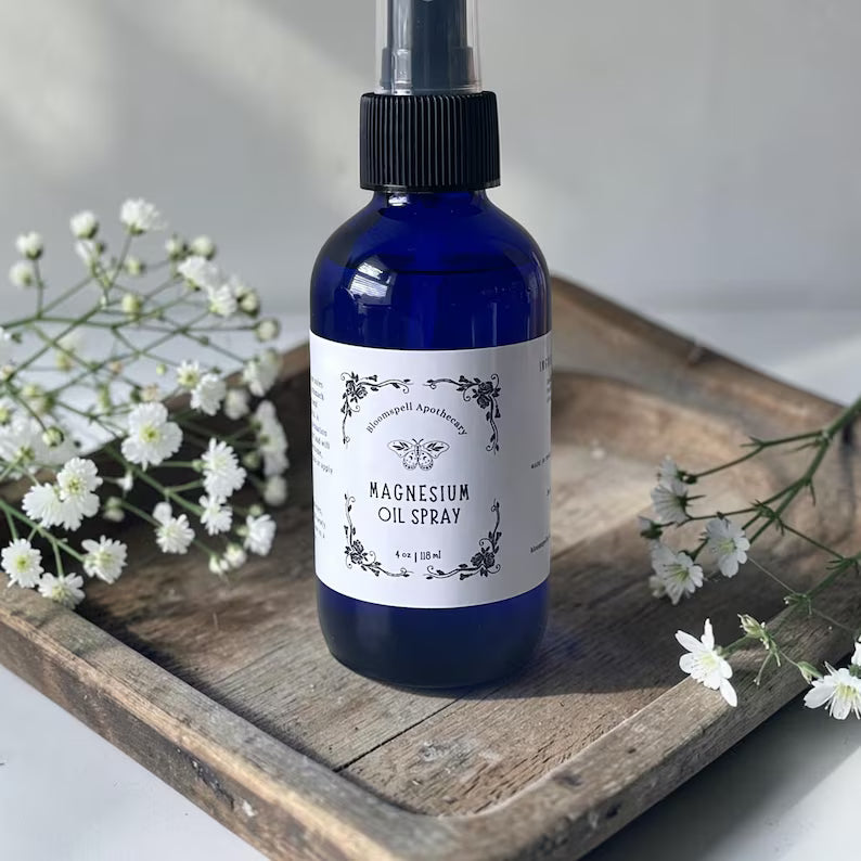 Pure Magnesium Oil Spray Bloomspell Apothecary