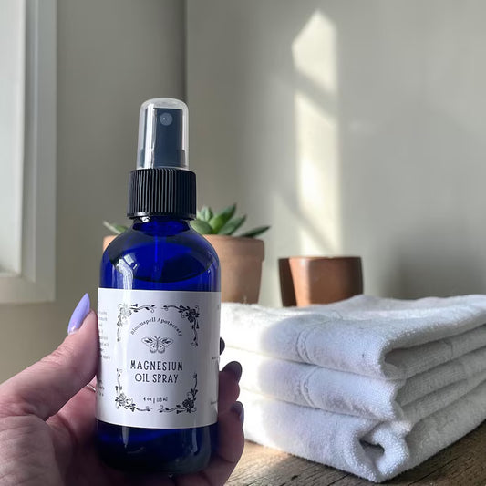 Pure Magnesium Oil Spray Bloomspell Apothecary