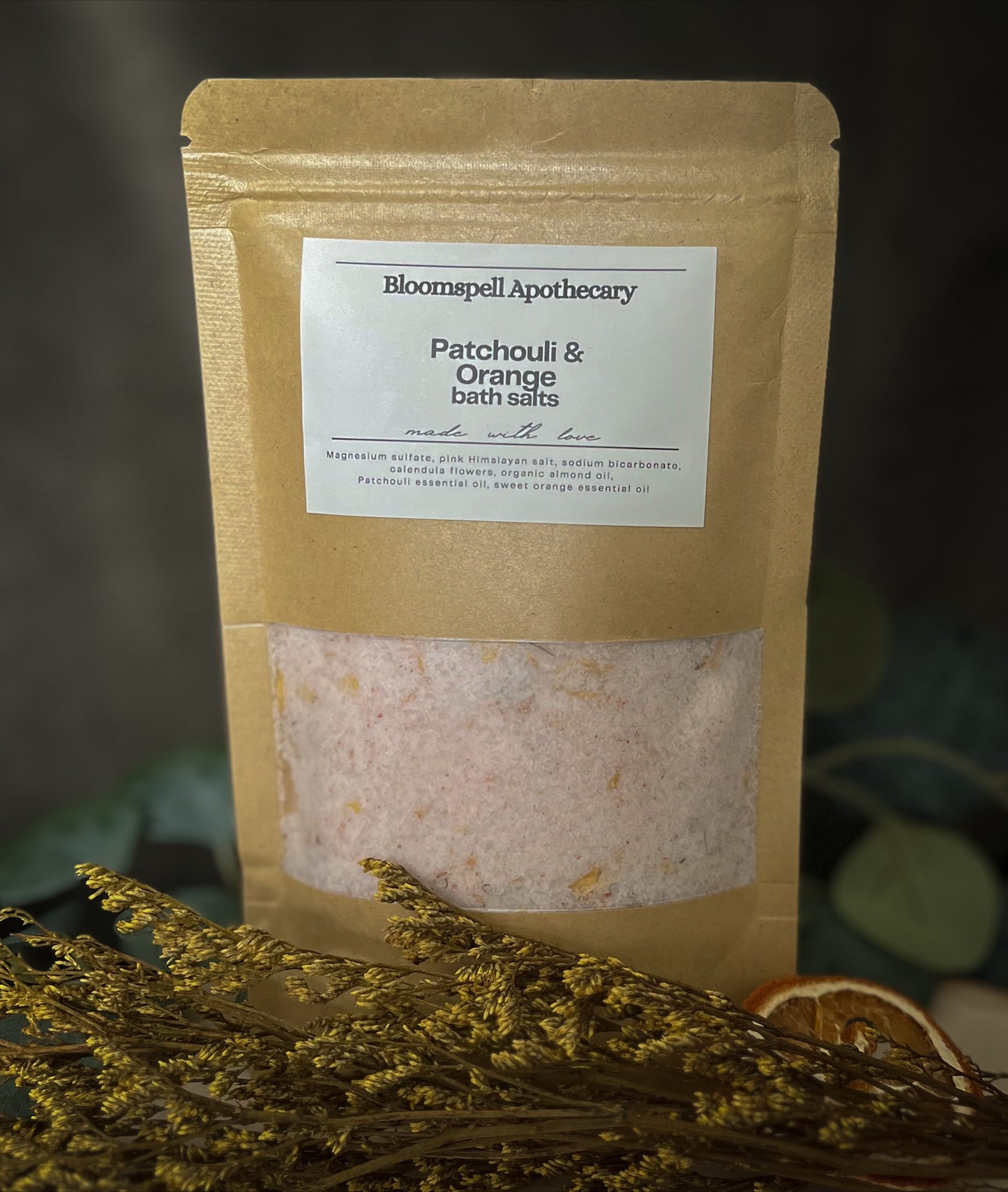 Patchouli & Orange Bath Salts