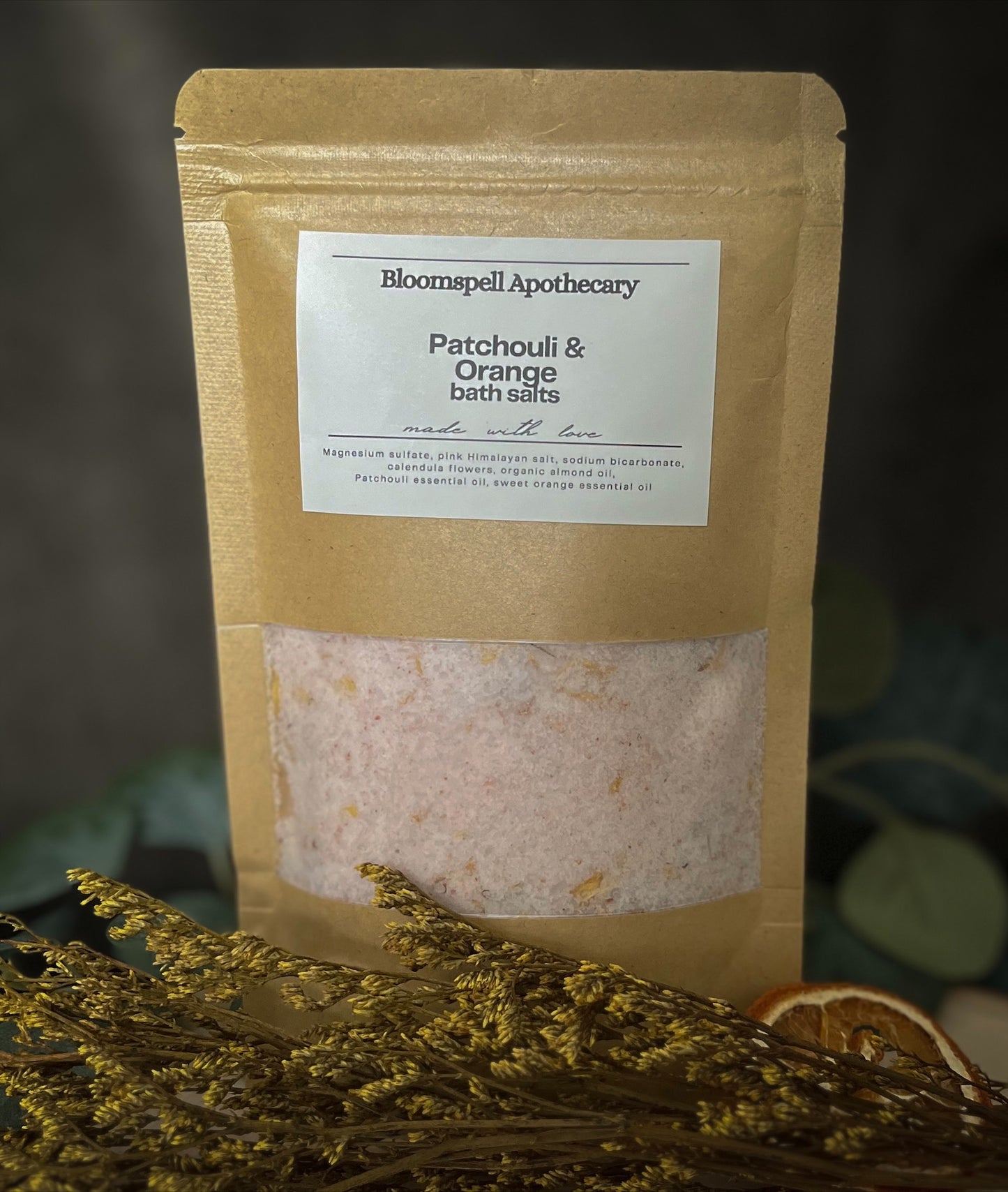 Patchouli & Orange Bath Salts