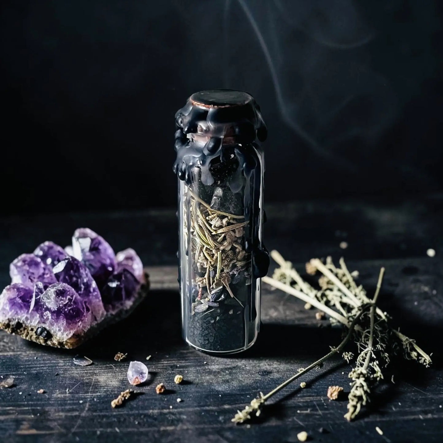Protection Spell Jar - Warding & Grounding Bloomspell Apothecary