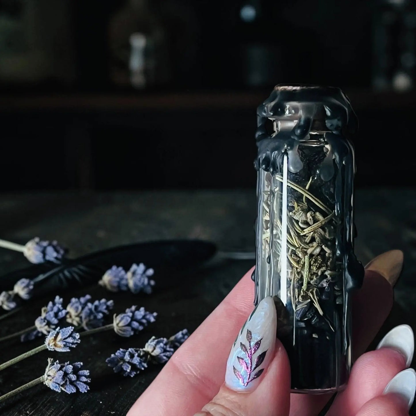 Protection Spell Jar - Warding & Grounding Bloomspell Apothecary