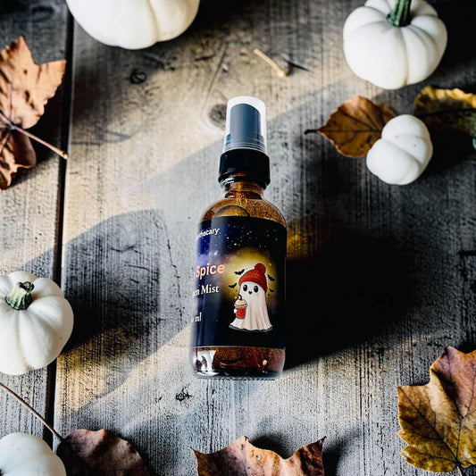 Pumpkin Spice Room + Linen Spray | Fall Room Spray | Pumpkin + Vanilla | Cinnamon, Clove + Nutmeg | 2 oz Bloomspell Apothecary