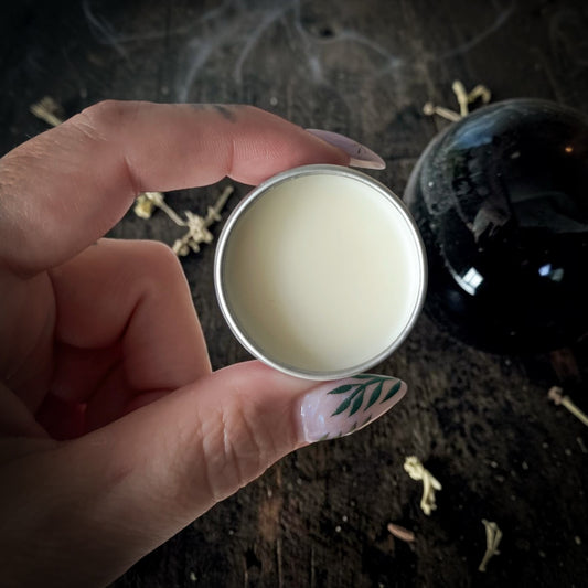 Natural Solid Perfume - Smoke & Petal Bloomspell Apothecary